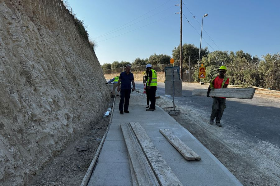 Αυτοψία στα έργα οδικής ασφάλειας στο ΙΤΕ