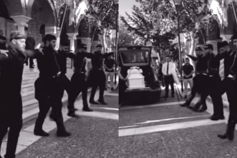 Με χορό και δάκρυα το τελευταίο «αντίο» στον 21χρονο Άγγελο – Έτσι τον αποχαιρέτησαν οι Κρητικοί (vid))