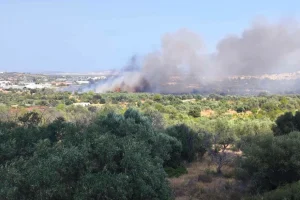 Φωτιά τώρα στο Κορωπί, 112 στους κατοίκους για ετοιμότητα: Επιχειρούν ισχυρές δυνάμεις