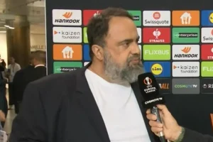 Βαγγέλης Μαρινάκης: “Πάμε να πάρουμε το Europa League, ο Ολυμπιακός δεν μπορεί να παίζει με γιόμες και σέντρες”