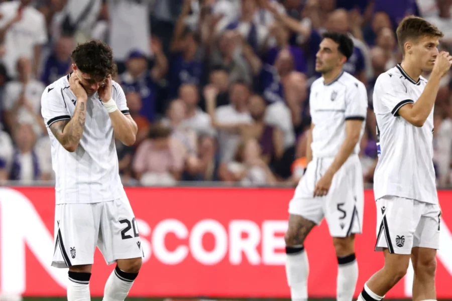 Europa League: Δεύτερη ήττα και αποκλεισμός για τον ΠΑΟΚ από την Άντερλεχτ