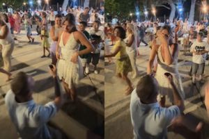 Της έκανε πρόταση γάμου σε πανηγύρι – Το βίντεο που έχει γίνει viral στα social media