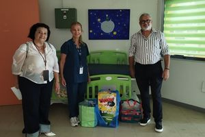 Για 8η χρονιά ο Ροταριανός Ηλεκτρονικός Όμιλος Ελλάδος δίπλα στα παιδιά της Κλινικής αιματολογιας ογκολογίας παίδων εφήβων του ΠΑΓΝΗ