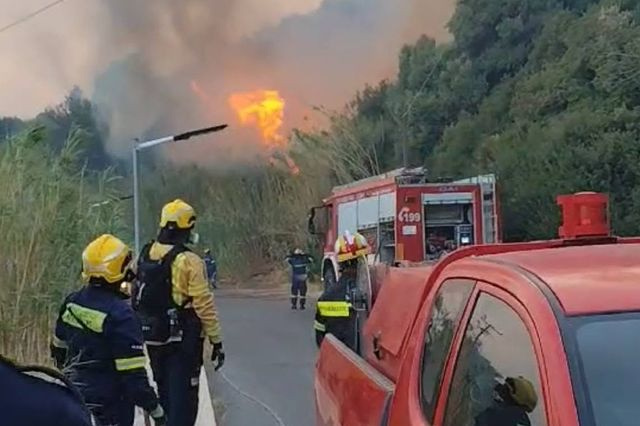 Από μπάρμπεκιου η φωτιά στα Σέλλια; Οι έρευνες των Πυροσβεστών