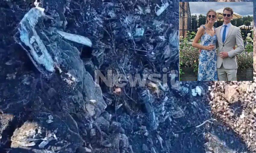 Κάηκαν ζωντανοί ο πιλότος και το ζευγάρι των Βρετανών από την πτώση του ελικοπτέρου στη Σίφνο