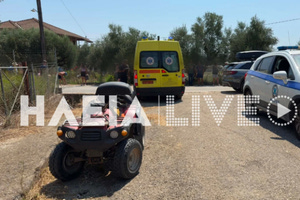 Ένας σοβαρά τραυματίας από τροχαίο με γουρούνα στην Ηλεία