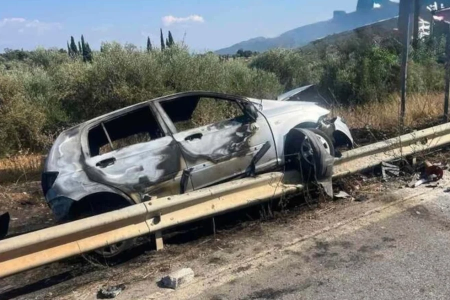 Τραγωδία στην Κάτω Αχαΐα: 46χρονη μητέρα η οδηγός που απανθρακώθηκε στο σοκαριστικό τροχαίο στην παλαιά εθνική οδό Πατρών-Πύργου