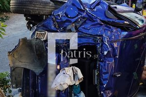 Σοβαρό τροχαίο ΒΟΑΚ – Εγκλωβίστηκε 20χρονος οδηγός (pics)