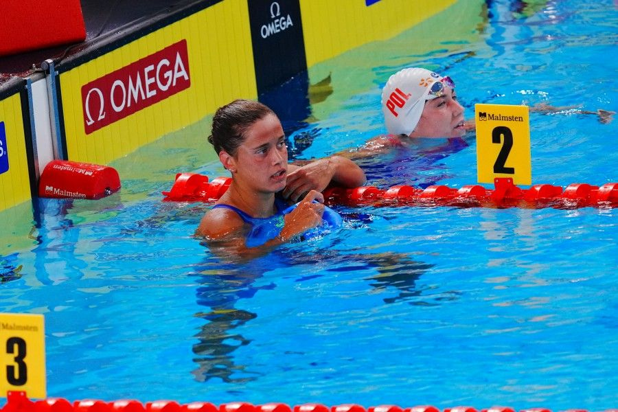 Φινάλε με 8η θέση στα 400μ. ελεύθερο για τη Βασιλάκη στο Ευρωπαϊκό κολύμβησης