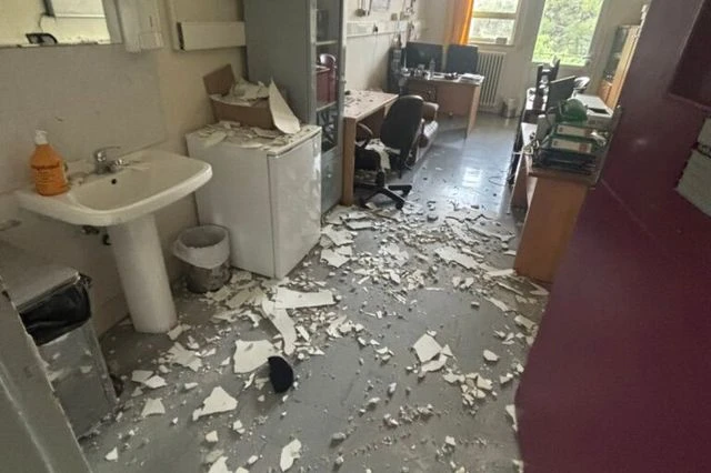 Συναγερμός στο Βενιζέλειο: Κατέρρευσε οροφή σε γραφείο γιατρών – Από καθαρή τύχη δεν υπήρξαν τραυματισμοί