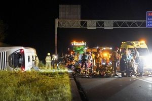 Τροχαίο στην Ολλανδία με λεωφορείο που μετέφερε Γερμανούς μαθητές – 20 τραυματίες