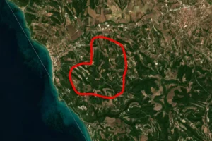 Σίβηρη: Στα 2.480 στρέμματα η περίμετρος της καμένης εκτασης σύμφωνα με το Copernicus