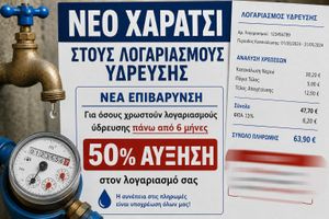“Καπέλο” 50% για τους κακοπληρωτές της ΔΕΥΑΗ – Χαράτσι για όσους δεν πληρώνουν εγκαίρως τους λογαριασμούς του νερού