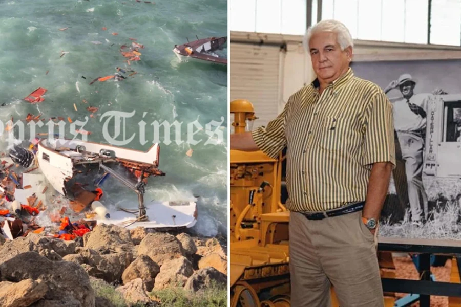 Νεκρός γνωστός επιχειρηματίας από την κακοκαιρία στην Κύπρο: Το σκάφος του διαλύθηκε στα βράχια, βίντεο από τις δραματικές στιγμές στο Κάβο Γκρέκο