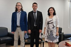 Πανεπιστήμιο Κρήτης: Ορκίστηκαν τρία μέλη Δ.Ε.Π. στην Πανεπιστημιούπολη Ρεθύμνου