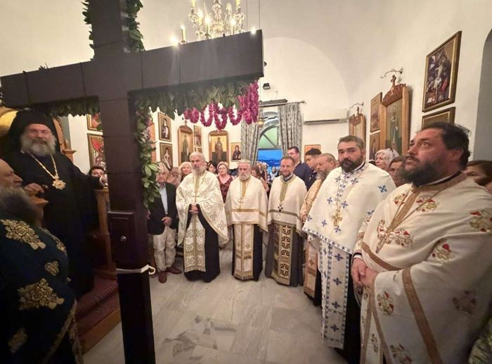 Η εορτή της Υψώσεως του Τιμίου Σταυρού στην Ιερά Μητρόπολη Ρεθύμνης και Αυλοποτάμου