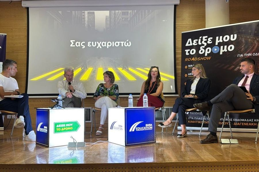 Ο Δήμαρχος Ηρακλείου στην εκδήλωση για την Ευρωπαϊκή Εβδομάδα Κινητικότητας στο ΕΛΜΕΠΑ