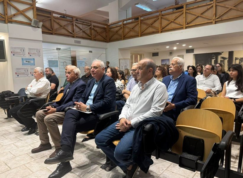 Στην Ημερίδα για την οριοθέτηση και προστασία των σημείων υδροληψίας στην Κρήτη ο Δήμαρχος Βιάννου Παύλος Μπαριτάκης