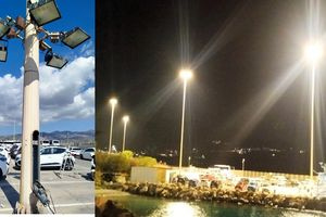 Αναβαθμίστηκε ο φωτισμός στο λιμάνι του Αγίου Νικολάου