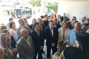 Άδ.Γεωργιάδης: Εγκαινίασε νέα ΤΕΠ και νέους χώρους υπηρεσιών στο νοσοκομείο Τρικάλων