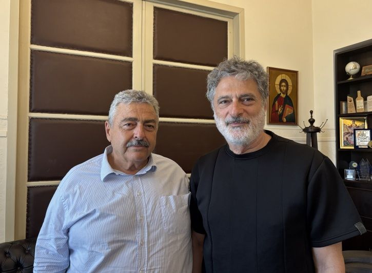 Συνάντηση του Αντιπεριφερειάρχη Χανίων με τον Καλλιτεχνικό Διευθυντή της Εθνικής Λυρικής Σκηνής