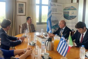 Εθιμοτυπική επίσκεψη του Πρέσβη της Ιταλίας στον Οργανισμό Λιμένος Ηρακλείου