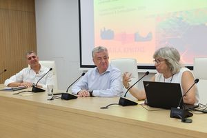 Συνάντηση εργασίας της Περιφέρειας Κρήτης με τους Δήμους Ηρακλείου και Λασιθίου για το Περιφερειακό Πρόγραμμα Ανάπτυξης 2026–2030