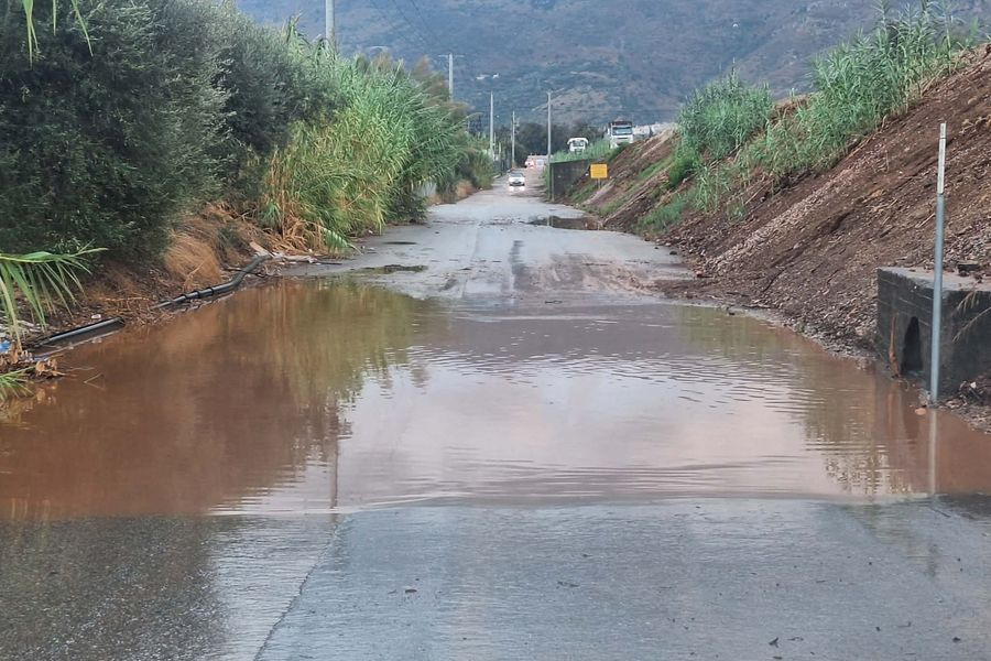 Ζημιές με την πρώτη βροχή στους παράλληλους του ΒΟΑΚ! Προβληματισμός για τα έργα αποστράγγισης (φωτό)