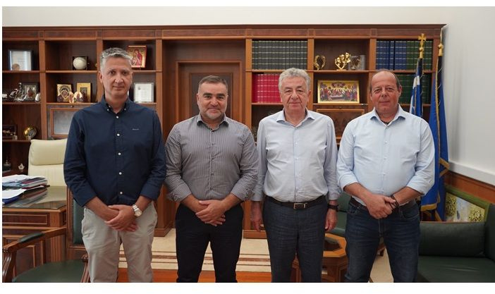 Συνάντηση της Ένωσης Προσωπικού Λ.Σ. Ανατολικής Κρήτης με τον Περιφερειάρχη Κρήτης