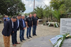 Τελετή μνήμης στον Κρουσώνα για τα θύματα των εργατικών δυστυχημάτων