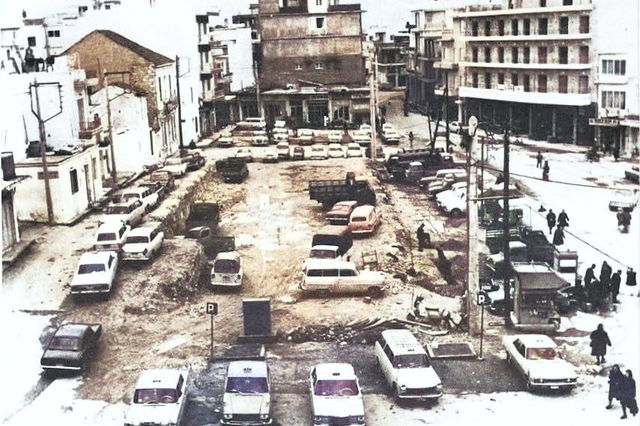 Πάρκινγκ στη θέση του Ναού του Σωτήρος