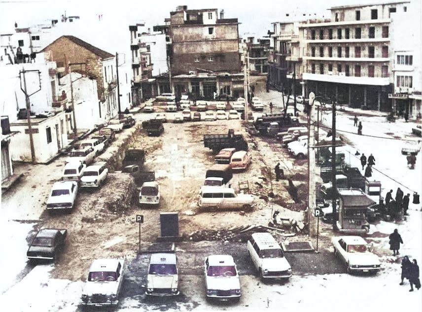 Πάρκινγκ στη θέση του Ναού του Σωτήρος