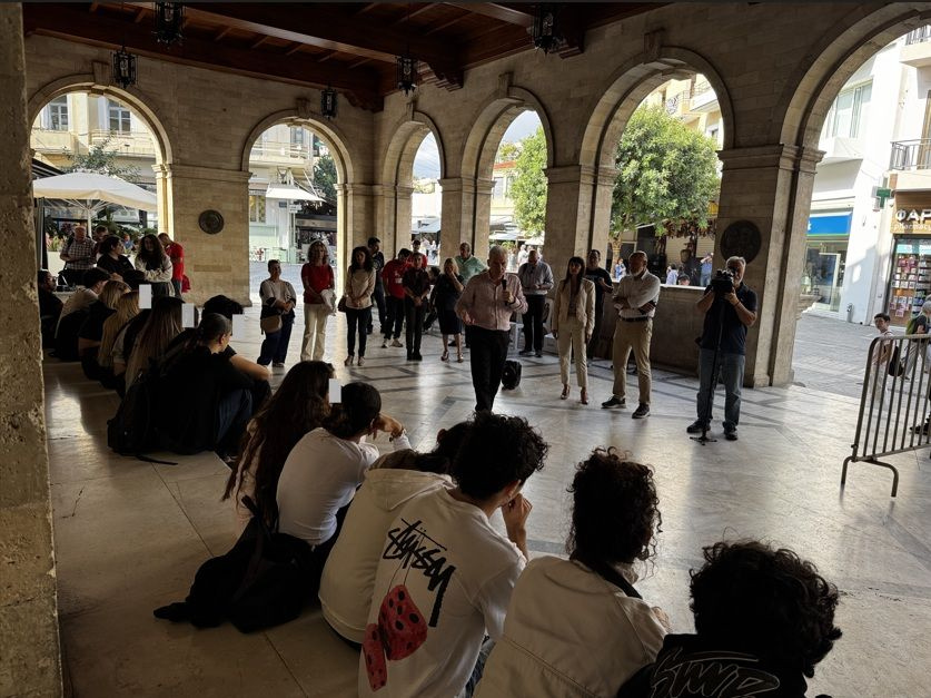 Στην παρουσίαση της νέας εφαρμογής για γρήγορη μετακίνηση στην πόλη Heraklion Go ο Δήμαρχος Ηρακλείου (video)