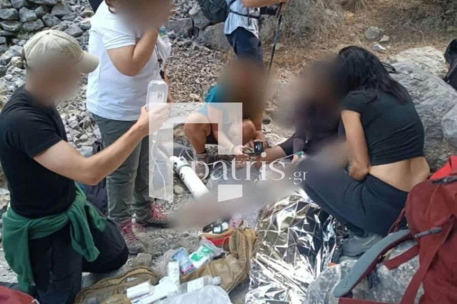 Χανιά: Αίσιο τέλος στην περιπέτεια του μοναχού που έχασε τις αισθήσεις του στο φαράγγι της Σαμαριάς (φωτό)