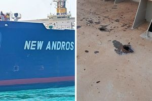Drone έπληξε ελληνικών συμφερόντων τάνκερ με 2 εκατ. βαρέλια ιρακινού μαζούτ