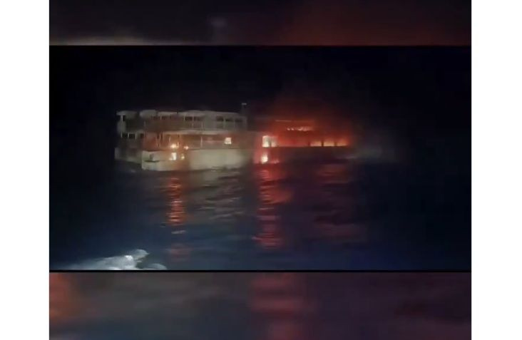 Πυρκαγιά σε πορθμείο στις Φιλιππίνες: 5 νεκροί και δεκάδες αγνοούμενοι