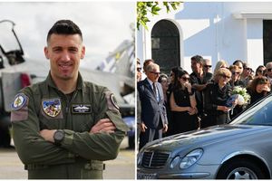 Σε κλίμα βαθιάς οδύνης ο Πύργος αποχαιρετά τον επισμηναγό Γιάννη Μπλέσια – Το τελευταίο «αντίο» στον ήρωα της Πολεμικής Αεροπορίας