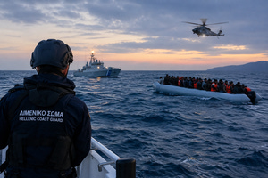 Ανατροπή λέμβου: Ολονύχτιες έρευνες στη θαλάσσια περιοχή νότια της Γαύδου  – Ένας νεκρός και 25 αγνοούμενοι