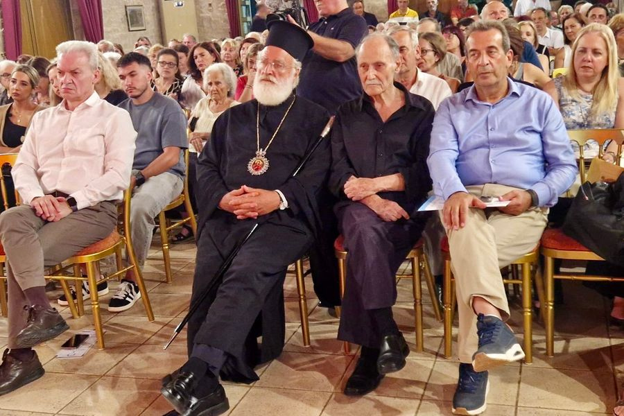 Ο Δήμος Χερσονήσου τίμησε τον ιστορικό και ποιητή Αντώνη Σανουδάκη