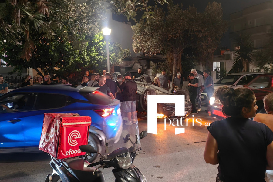 Σοβαρό τροχαίο στο Ηράκλειο με αναποδογυρισμένο Ι.Χ και μέσα μια γυναίκα – Μεγάλη κινητοποίηση και κόσμος επί τόπου – Δείτε εικόνες