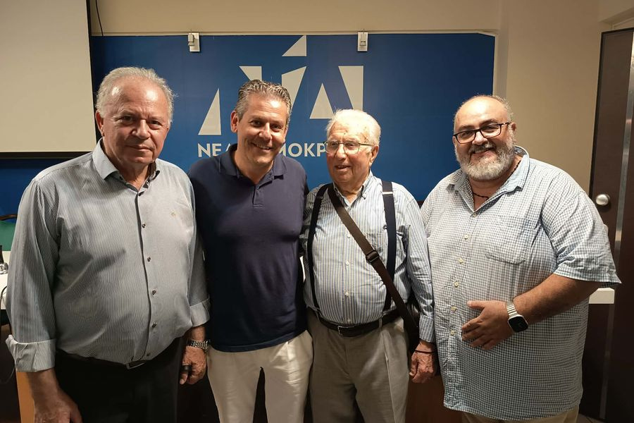 Ανέλυσαν και συζήτησαν στην ΔΕΕΠ ΝΔ Ηρακλείου τα μέτρα που εξήγγειλε στη ΔΕΘ ο Κυριάκος Μητσοτάκης