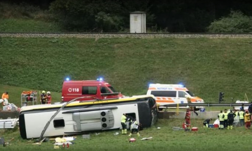 Ελβετία: Πολύνεκρο δυστύχημα με τουριστικό λεωφορείο από την Ολλανδία