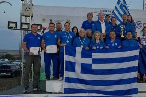 Αεραθλητισμός:   Η Ελλάδα ξανά στην κορυφή των Βαλκανίων