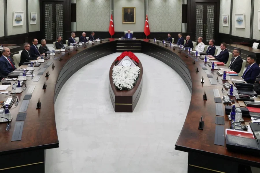 Χωρίς αναφορές στην Ελλάδα ή το νομοσχέδιο της «Γαλάζιας Πατρίδας» η συνεδρίαση του Συμβουλίου Εθνικής Ασφάλειας της Τουρκίας