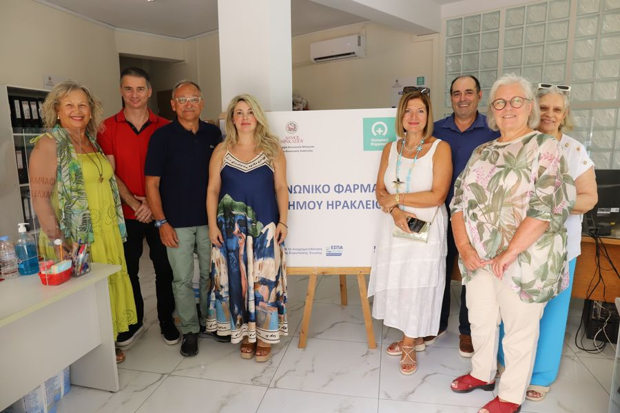 Αναλώσιμα είδη φυσικοθεραπείας πρόσφερε ο Ροταριανός Όμιλος “Νίκος Καζαντζάκης” στο Κοινωνικό Φαρμακείο του Δήμου Ηρακλείου