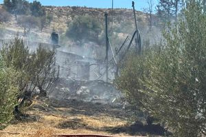 Τέθηκε υπό έλεγχο η φωτιά στην Πλώρα του Δήμου Γόρτυνας