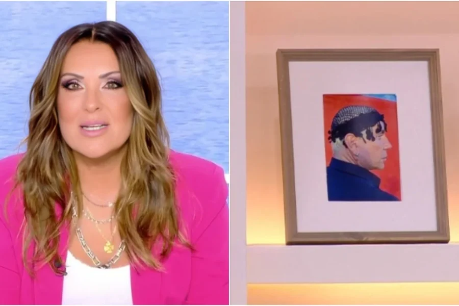 Το «αντίο» της Ναταλίας Γερμανού στον Γιώργο Μαζωνάκη και η φωτογραφία του πλατό της εκπομπής της: Δεν θα βγει ποτέ από την καρδιά μου