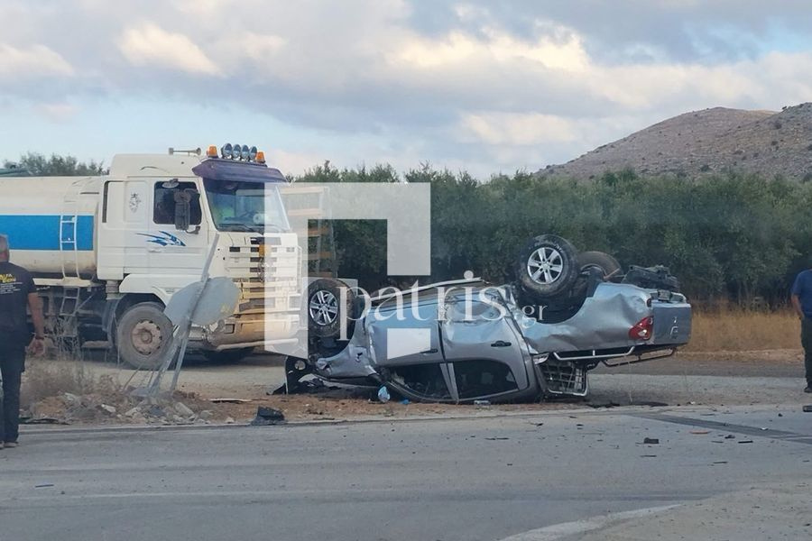 Σοβαρό τροχαίο στο Καστέλι – Φορτηγό συγκρούστηκε με αγροτικό – Ανάστατοι οι κάτοικοι ζητούν την τήρηση του ΚΟΚ