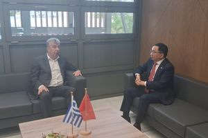 Στο Ηράκλειο ο πρέσβης της Κίνας στην Ελλάδα (pics&vid)