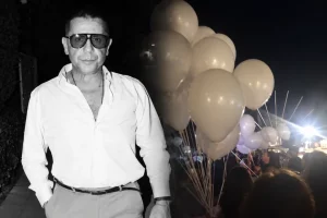 Γιώργος Μαζωνάκης: Ράγισε καρδιές το αφιέρωμα σε κλαμπ στον Πειραιά – Άφησαν λευκά μπαλόνια στον ουρανό